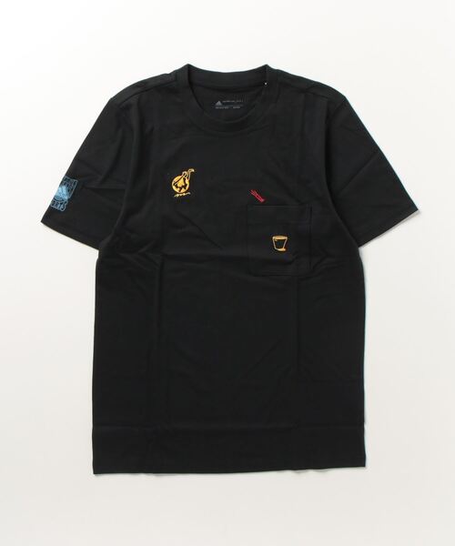 adidas(アディダス)の「アディダス adidas チェンジ スルー スポーツ グラフィック ポケットTシャツ(Tシャツ/カットソー・メンズ・ホワイト/ブラック・LL/3L/S/M/L)」の1枚目の写真