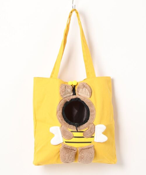 aimoha（アイモハ）の「可愛い　ハチミツベアー型　顔出しキャリーバッグ（ペット用キャリーケース・レディース・イエロー/ブルー/グリーン・LARGE/X-LARGE）」の10枚目の写真