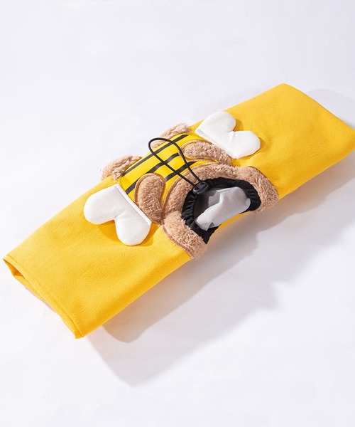 aimoha（アイモハ）の「可愛い　ハチミツベアー型　顔出しキャリーバッグ（ペット用キャリーケース・レディース・イエロー/ブルー/グリーン・LARGE/X-LARGE）」の16枚目の写真