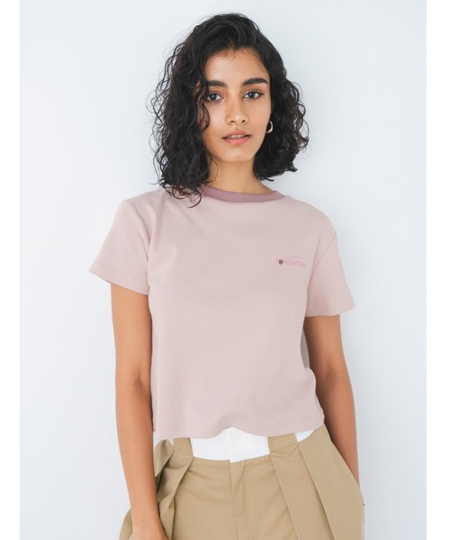 Alexia Stam ピンク Tシャツ 半袖 - メルカリ