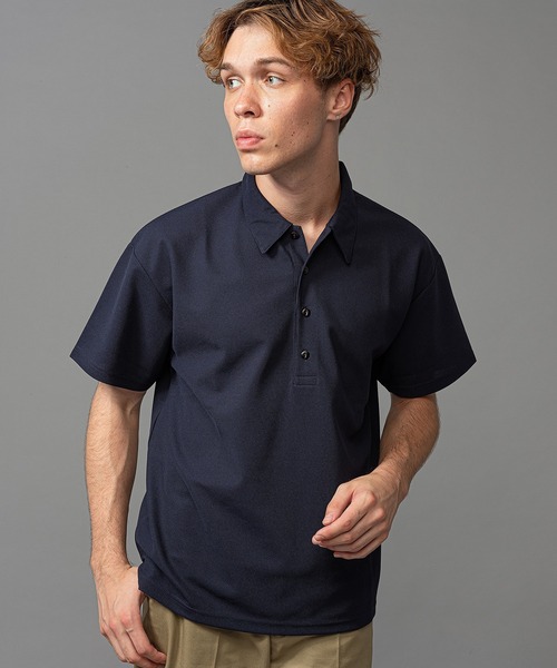 MR.OLIVE ミスターオリーブ / FIELDSENSOR BIRDSEYE / FRENCH POLO SHIRT 【セットアップ対応】フィールドセンサー バーズアイ / フレンチ ポロシャツ / M231147