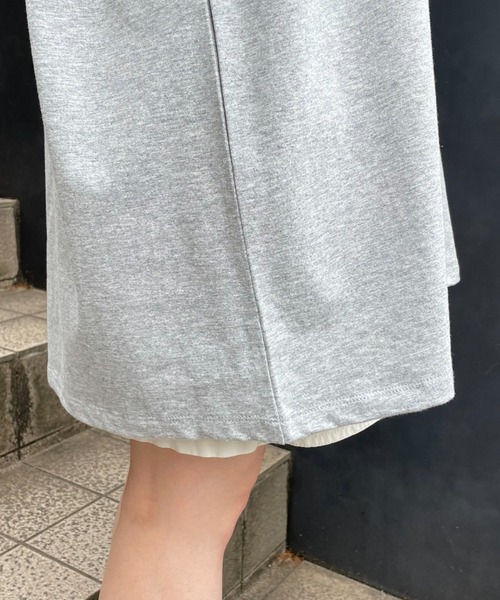 CIAOPANIC(チャオパニック)の「Old English ロゴT(Tシャツ/カットソー・レディース・ベージュ/ホワイト/ブラック/グレー・FREE)」の7枚目の写真
