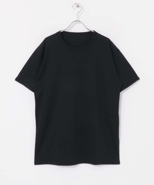 URBAN RESEARCH（アーバンリサーチ）の「『UR TECH』クルーネックTシャツ（Tシャツ/カットソー・メンズ・チャコールグレー/ブラック/ホワイト・MEDIUM/LARGE）」の2枚目の写真