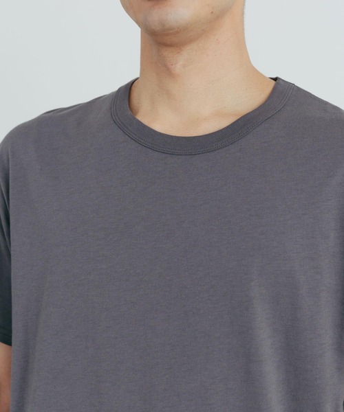 URBAN RESEARCH（アーバンリサーチ）の「『UR TECH』クルーネックTシャツ（Tシャツ/カットソー・メンズ・チャコールグレー/ブラック/ホワイト・MEDIUM/LARGE）」の7枚目の写真