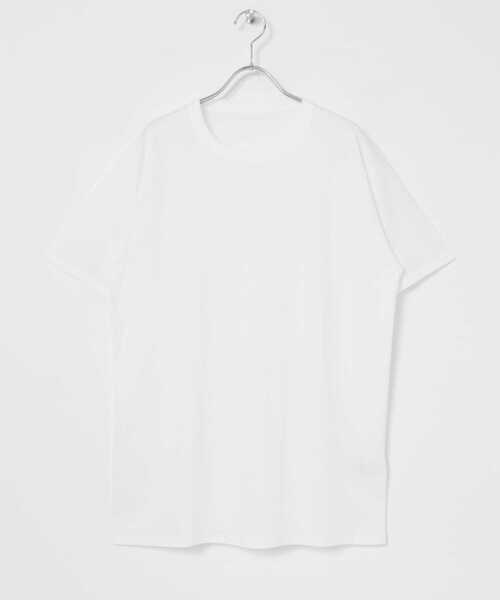 URBAN RESEARCH（アーバンリサーチ）の「『UR TECH』クルーネックTシャツ（Tシャツ/カットソー・メンズ・チャコールグレー/ブラック/ホワイト・MEDIUM/LARGE）」の16枚目の写真