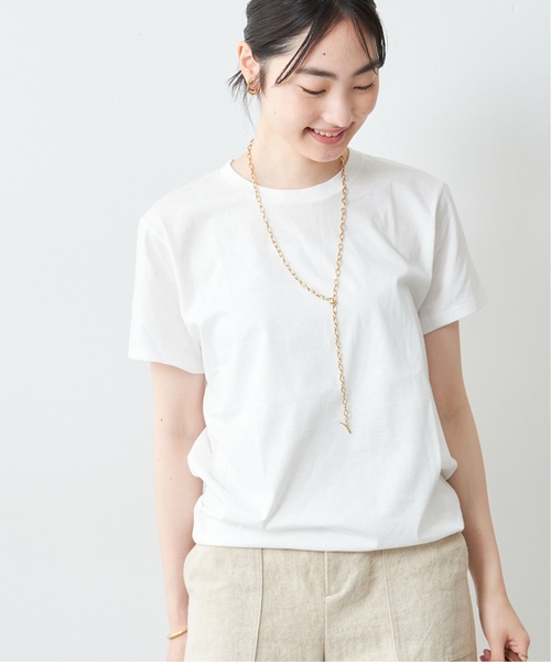 plage（プラージュ）の「《追加》Nuance Tシャツ2（Tシャツ/カットソー・レディース・ホワイト/アイボリー/チャコールグレー・FREE）」の20枚目の写真