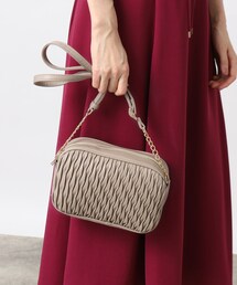 grove | 立体感のあるデザインのスクエア型のショルダーバッグ(ショルダーバッグ)