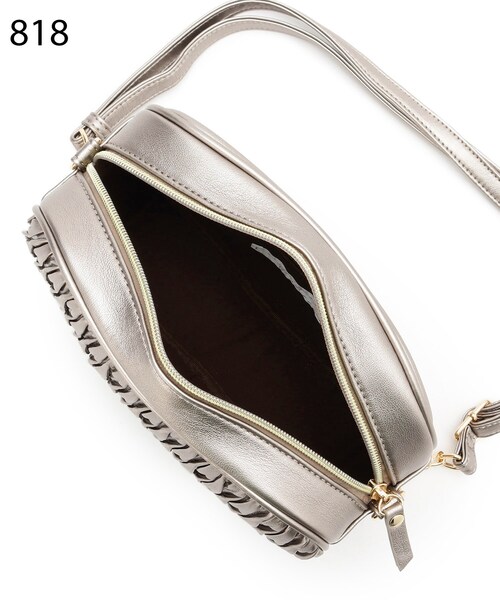 grove（グローブ）の「◆立体感のあるデザインのスクエア型のショルダーバッグ（ショルダーバッグ・レディース・アイボリー/ブラック/ブルー/ライトグレー/ガンメタ・00）」の12枚目の写真