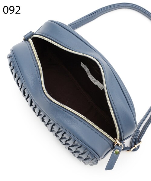 grove（グローブ）の「◆立体感のあるデザインのスクエア型のショルダーバッグ（ショルダーバッグ・レディース・アイボリー/ブラック/ブルー/ライトグレー/ガンメタ・00）」の13枚目の写真