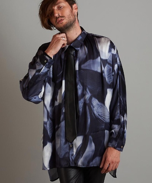 NO ID.（ノーアイディ）の「mko11353- ｼﾝｾﾃｨｯｸﾚｻﾞｰﾈｸﾀｲ（ネクタイ・メンズ・ブラック/ホワイト・ONE SIZE）」の10枚目の写真