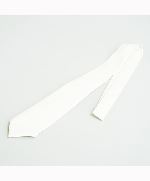 NO ID.（ノーアイディ）の「mko11353- ｼﾝｾﾃｨｯｸﾚｻﾞｰﾈｸﾀｲ（ネクタイ・メンズ・ブラック/ホワイト・ONE SIZE）」の11枚目の写真