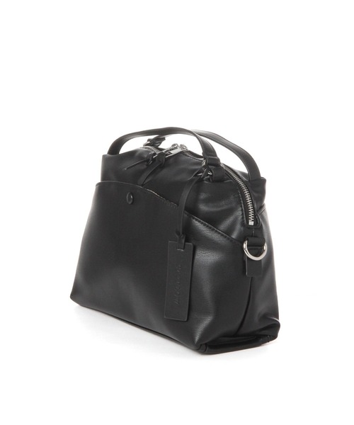 BAYFLOW(ベイフロー)の「7ポケットフェイクレザーボストン(ボストンバッグ・レディース・アイボリー/ブラック/ベージュ/オレンジ・FREE)」の18枚目の写真