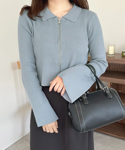 セール】ダブルジップトップス【ZOZOTOWN限定アイテム】（Tシャツ