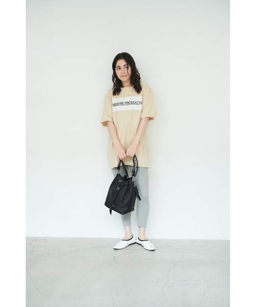 THEATRE PRODUCTS ナイロンバケットバッグ THEATRE PRODUCTS（シアタープロダクツ）の「【THEATRE PRODUCTS
