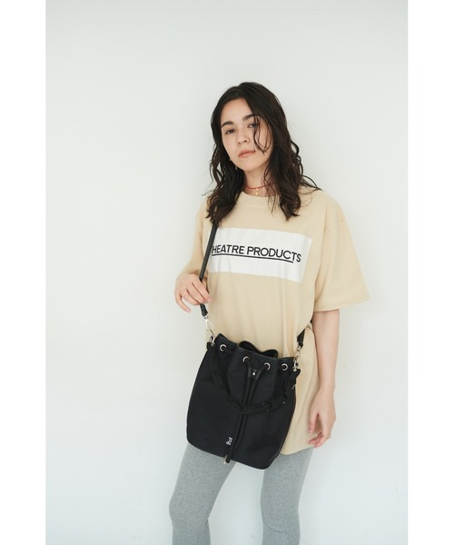 THEATRE PRODUCTS ナイロンバケットバッグ THEATRE PRODUCTS（シアタープロダクツ）の「【THEATRE PRODUCTS