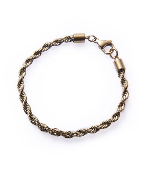 CENE（セネ）の「【CENE】セネ/ブレイディドブレスレット（ブレスレット・レディース・シルバー/ゴールド・FREE）」の9枚目の写真