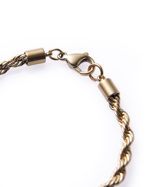 CENE（セネ）の「【CENE】セネ/ブレイディドブレスレット（ブレスレット・レディース・シルバー/ゴールド・FREE）」の11枚目の写真