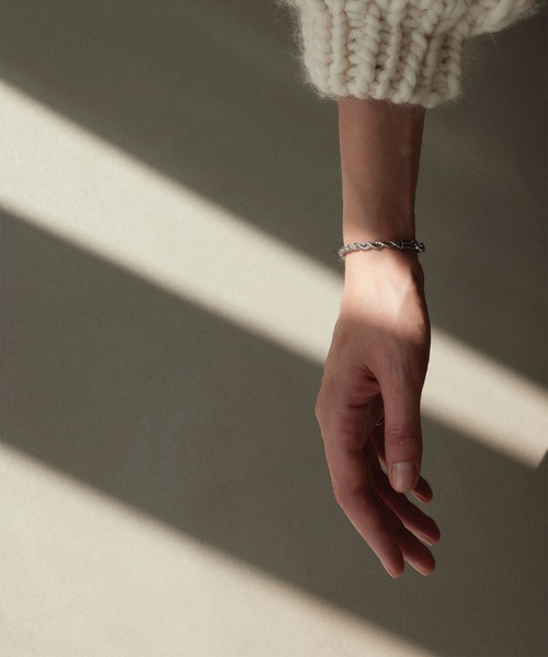 CENE（セネ）の「【CENE】セネ/ブレイディドブレスレット（ブレスレット・レディース・シルバー/ゴールド・FREE）」の14枚目の写真