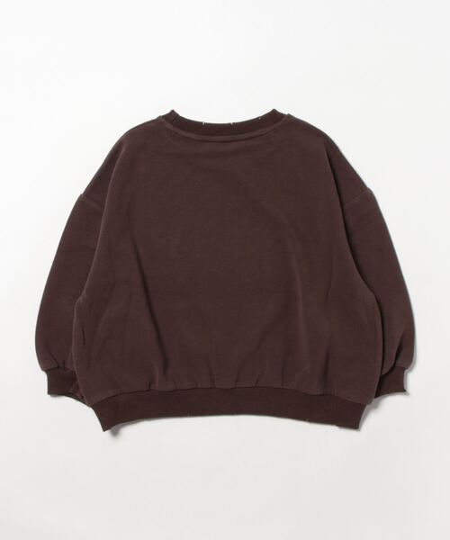 Bee des Bee（ビーデスビー）の「フロントロゴトレーナー（スウェット・キッズ・ブラウン/ベージュ・100cm/140cm/110cm/120cm/130cm）」の3枚目の写真