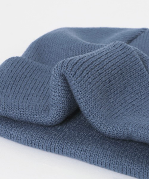SENSE OF PLACE by URBAN RESEARCH(センスオブプレイスバイアーバンリサーチ)の「リブロールワッチB(ニットキャップ/ビーニー・メンズ・ブラック/カーキ/ブルー・ONE)」の7枚目の写真