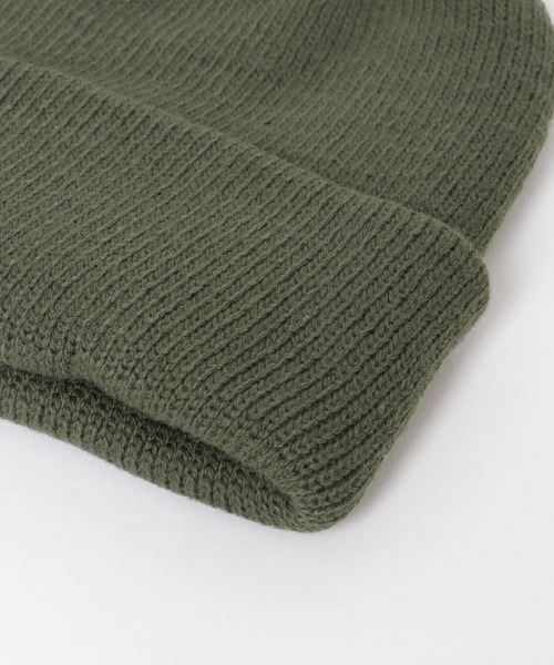 SENSE OF PLACE by URBAN RESEARCH(センスオブプレイスバイアーバンリサーチ)の「リブロールワッチB(ニットキャップ/ビーニー・メンズ・ブラック/カーキ/ブルー・ONE)」の8枚目の写真