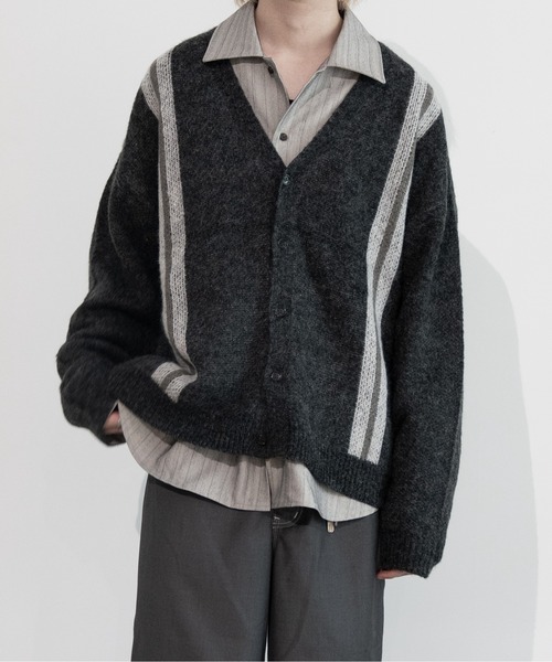 【EDDEN ELLEN】モヘアニットラインカーディガン（カーディガン/ボレロ）｜EDDEN ELLEN（エデンエレン）