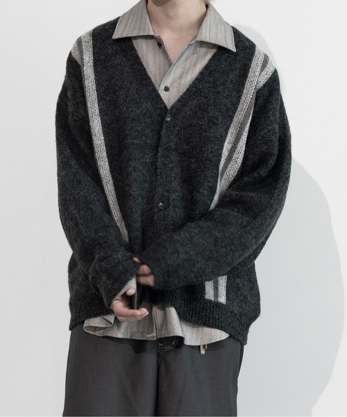 【EDDEN ELLEN】モヘアニットラインカーディガン（カーディガン/ボレロ）｜EDDEN ELLEN（エデンエレン）