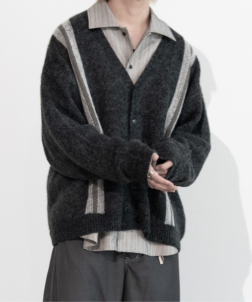 【EDDEN ELLEN】モヘアニットラインカーディガン（カーディガン/ボレロ）｜EDDEN ELLEN（エデンエレン）