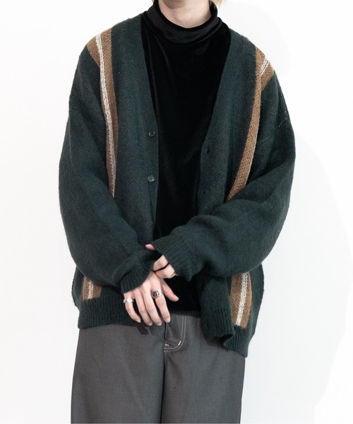 【EDDEN ELLEN】モヘアニットラインカーディガン（カーディガン/ボレロ）｜EDDEN ELLEN（エデンエレン）