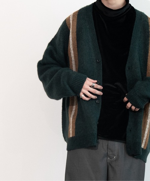 【EDDEN ELLEN】モヘアニットラインカーディガン（カーディガン/ボレロ）｜EDDEN ELLEN（エデンエレン）