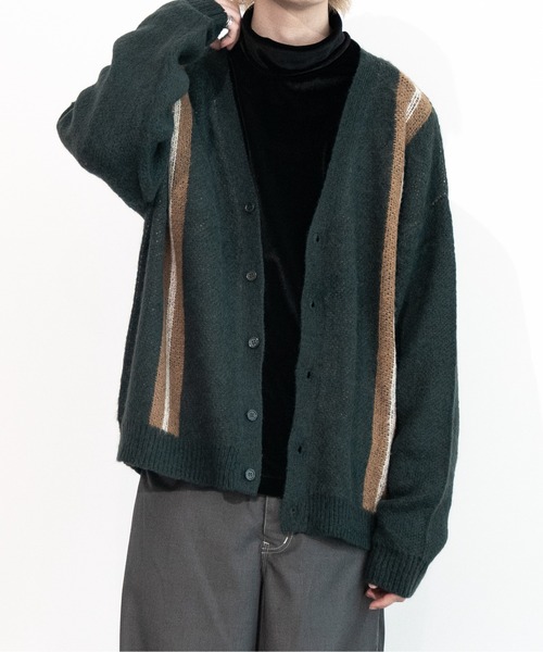 【EDDEN ELLEN】モヘアニットラインカーディガン（カーディガン/ボレロ）｜EDDEN ELLEN（エデンエレン）