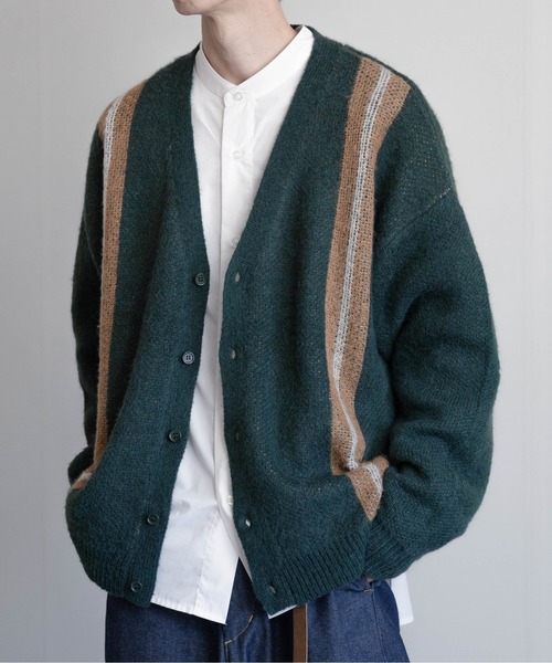 【EDDEN ELLEN】モヘアニットラインカーディガン（カーディガン/ボレロ）｜EDDEN ELLEN（エデンエレン）