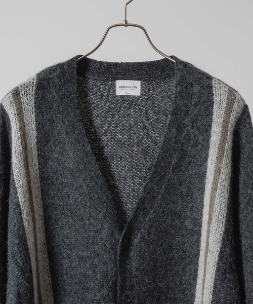 【EDDEN ELLEN】モヘアニットラインカーディガン（カーディガン/ボレロ）｜EDDEN ELLEN（エデンエレン）