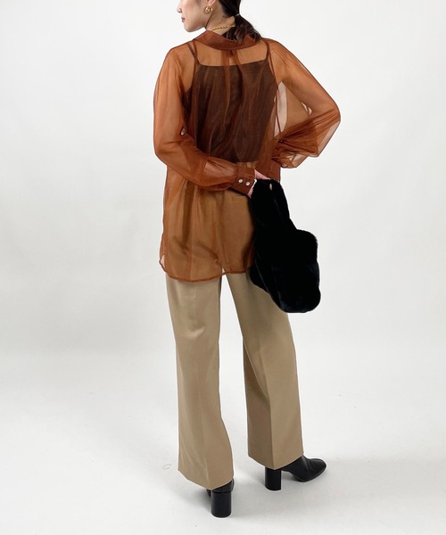 PICCIN（ピッチン）の「エコファー2wayバッグ（トートバッグ・レディース・ベージュ/ブラック・FREE）」の19枚目の写真