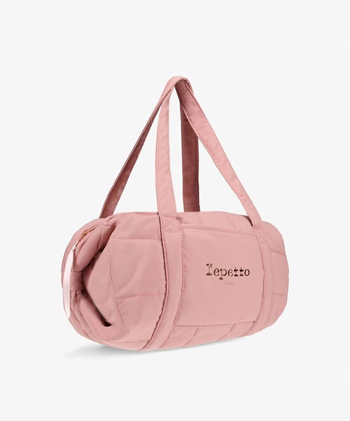 Repetto（レペット）の「MEDIUM GLIDE , BAG / B0232N（ボストンバッグ・レディース・ライトピンク・FREE）」の2枚目の写真