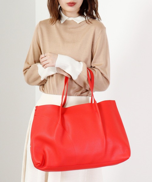 ROOTOTE(ルートート)の「ROOTOTE グレイントートBAG(トートバッグ・メンズ・レッド/ミント/ベージュ/シルバーグレー/ネイビー/ブラック・FREE)」の22枚目の写真