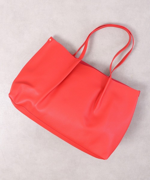 ROOTOTE(ルートート)の「ROOTOTE グレイントートBAG(トートバッグ・メンズ・レッド/ミント/ベージュ/シルバーグレー/ネイビー/ブラック・FREE)」の15枚目の写真