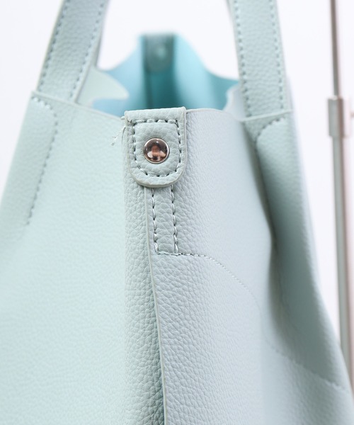 ROOTOTE(ルートート)の「ROOTOTE グレイントートBAG(トートバッグ・メンズ・レッド/ミント/ベージュ/シルバーグレー/ネイビー/ブラック・FREE)」の9枚目の写真