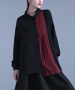 【新品】ミックスヤーンプライムオーバークラッシュニットVネックカーディガン ユニセックスアイテム》ミックスヤーンプライムオーバー