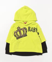 BABYDOLL（ベビードール）の「ワッフルレイヤードパーカー 8832K（パーカー・キッズ）」