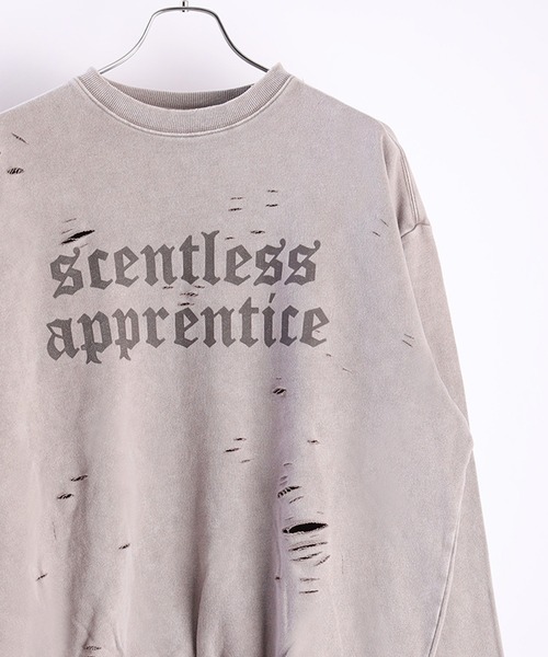 裏毛硫化スウェット トレーナー スウェット 硫化染め 裏毛プリントスウェット メンズ レディース