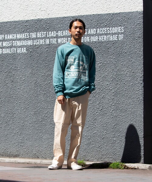 Dickies（ディッキーズ）の「【Dickies/ディッキーズ】ワークイージーパンツ チノパン ルーズフィット（チノパンツ・メンズ・ブラック/ベージュ/キナリ/ダークグリーン・L/XL/M）」の16枚目の写真