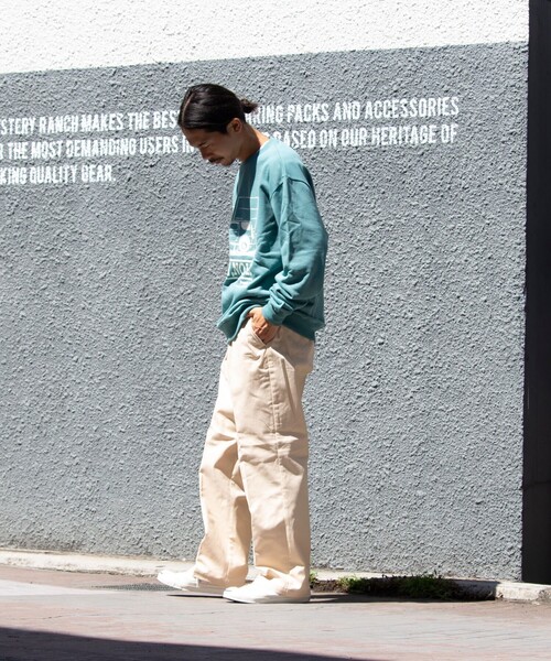 Dickies（ディッキーズ）の「【Dickies/ディッキーズ】ワークイージーパンツ チノパン ルーズフィット（チノパンツ・メンズ・ブラック/ベージュ/キナリ/ダークグリーン・L/XL/M）」の14枚目の写真