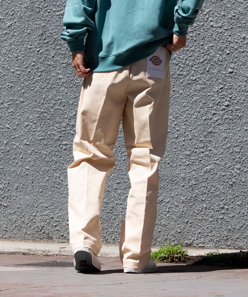 Dickies（ディッキーズ）の「【Dickies/ディッキーズ】ワークイージーパンツ チノパン ルーズフィット（チノパンツ・メンズ・ブラック/ベージュ/キナリ/ダークグリーン・L/XL/M）」の10枚目の写真