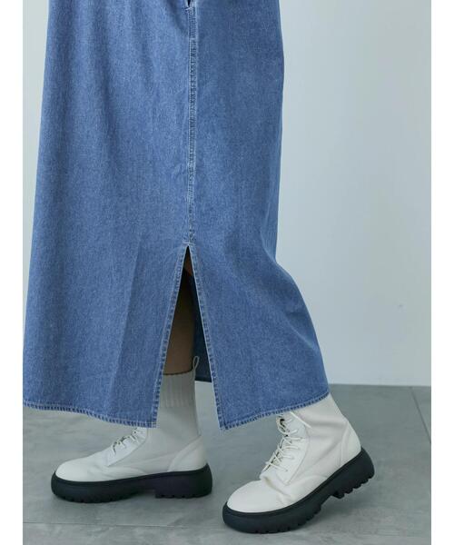 Lugnoncure（ルノンキュール）の「デニムオーバーシャツワンピース（ワンピース・レディース・ブルー/ネイビー・F）」の20枚目の写真