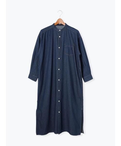 Lugnoncure（ルノンキュール）の「デニムオーバーシャツワンピース（ワンピース・レディース・ブルー/ネイビー・F）」の16枚目の写真