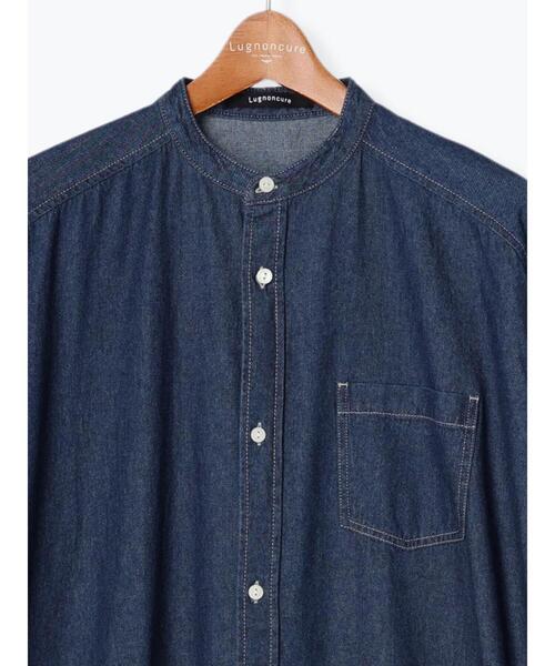 Lugnoncure（ルノンキュール）の「デニムオーバーシャツワンピース（ワンピース・レディース・ブルー/ネイビー・F）」の14枚目の写真