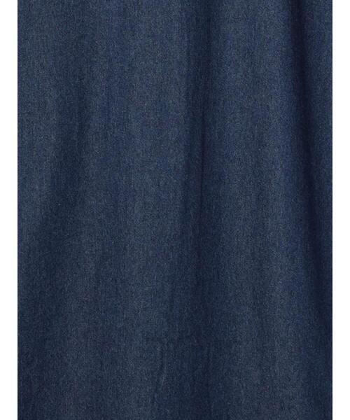 Lugnoncure（ルノンキュール）の「デニムオーバーシャツワンピース（ワンピース・レディース・ブルー/ネイビー・F）」の10枚目の写真