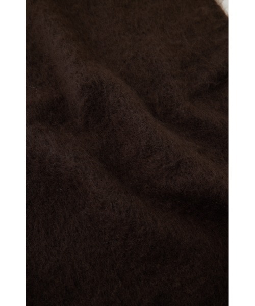 MOUSSY（マウジー）の「PATCH POCKET ストール（マフラー・レディース・ダークブラウン/アイボリー/ブルー・FREE）」の13枚目の写真