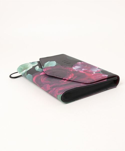 Ted Baker（テッドベーカー）の「PAPIKON ローズプリント クラッチバッグ（クラッチバッグ・レディース・ブラック・O/S）」の3枚目の写真